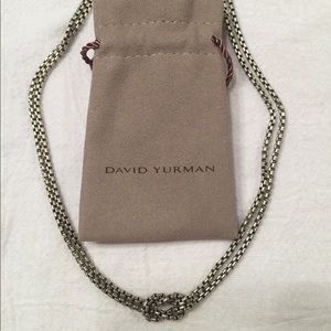 David Yurman Knot Necklace
